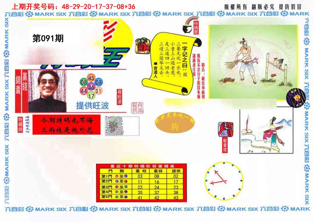 091期特码王(信封)[图]