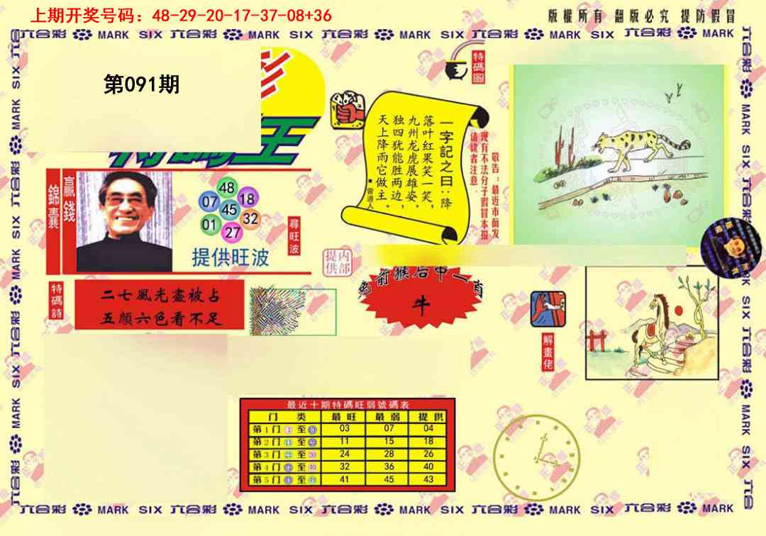 091期心水特码(信封)[图]